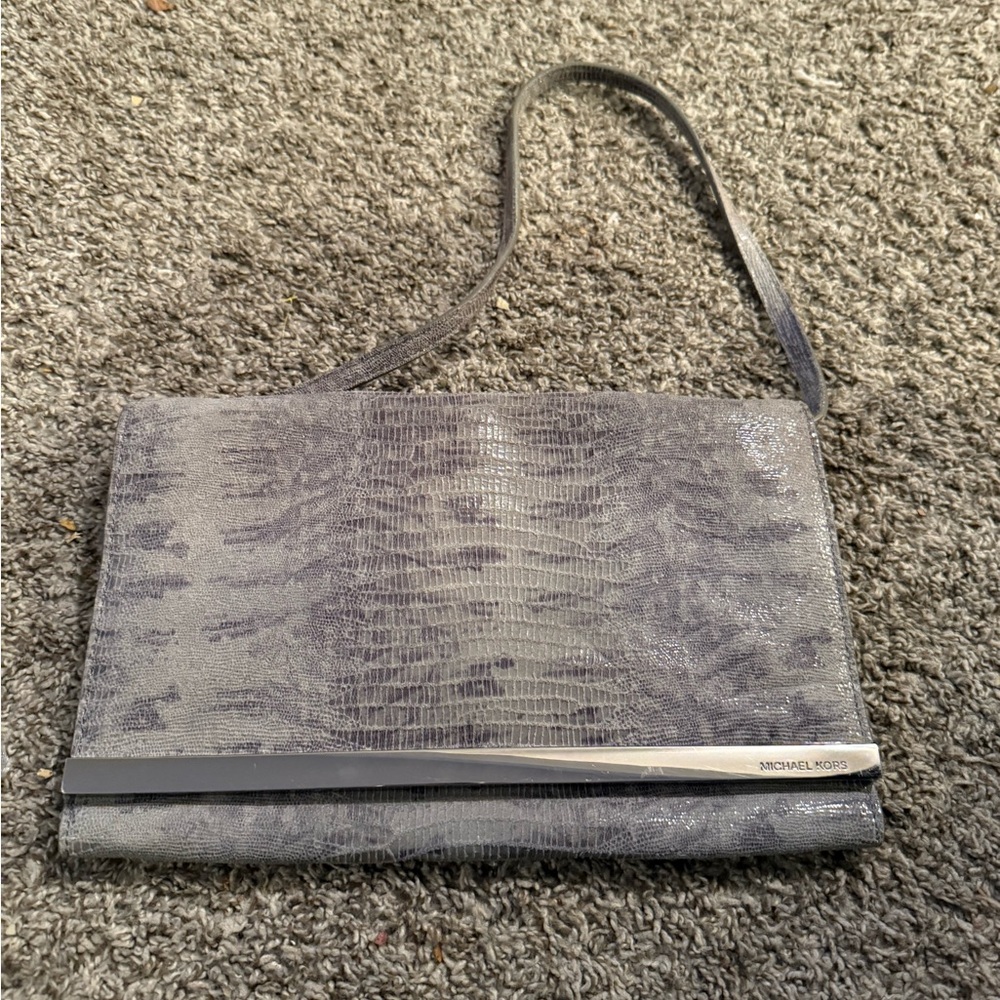 Michael Kors Gray Shoulder Bag